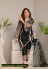 3 Pcs Women's Stitched Organza Embroidered Suit