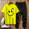 2 PCS MEN,S STITCHED JERSY PRINTED TRACK SUIT